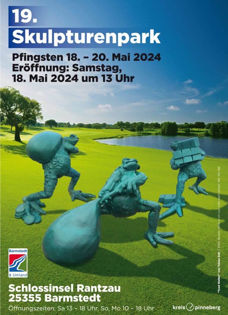 Barmstedt: Skulpturenpark Pfingsten – Grosse Freiluftausstellung