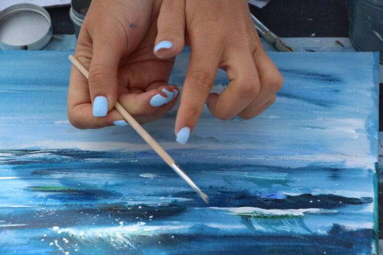 Laboe: Malen mit den Meeresmalern