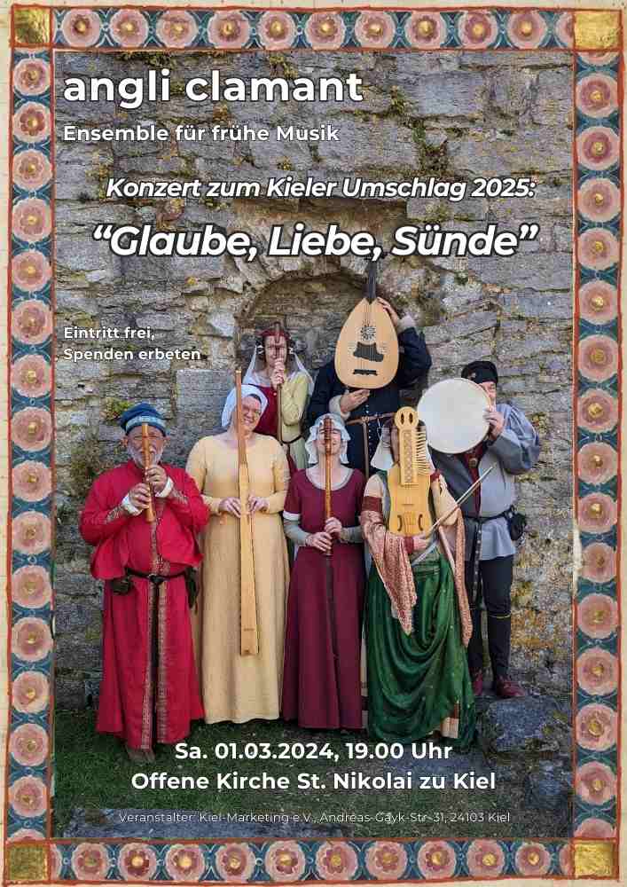 Kiel: Mittelalter-Konzert zum Kieler Umschlag
