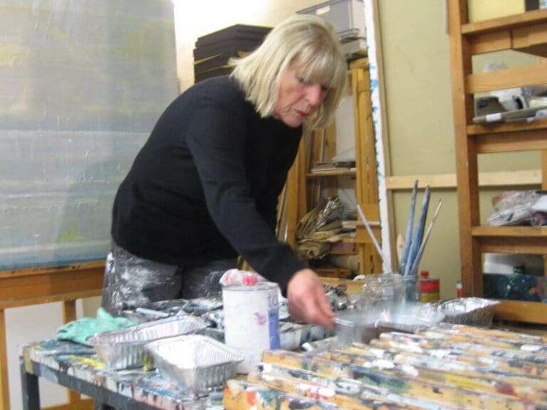 Eckernförde: Künstlerinnengespräch Elke Hergert