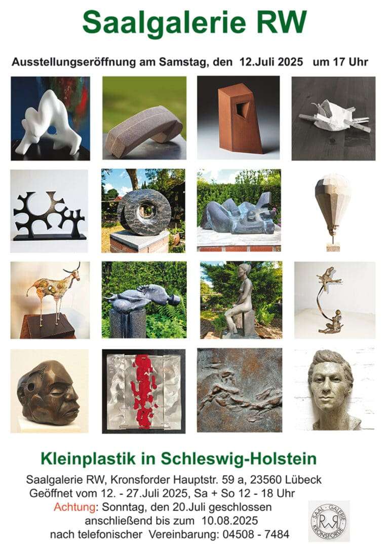 Saalgalerie RW  Kleinplastik in Schleswig-Holstein