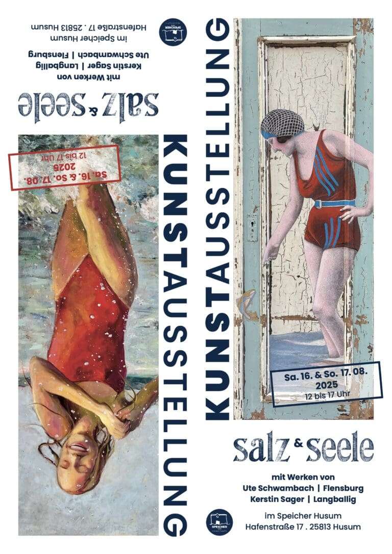 Husum: „Salz & Seele“ Kunstausstellung von Ute Schwambach und Kerstin Sager im Husumer Speicher