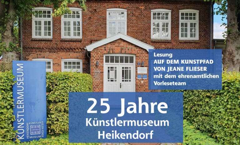 Heikendorf: Lesung Auf dem Kunstpfad von Jeane Flieser