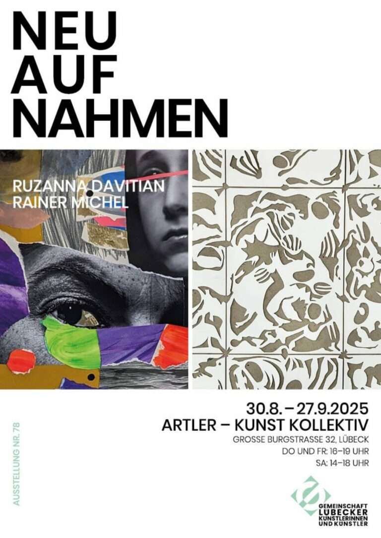 Neuaufnahmen Ausstellung Gemeinschaft Lübecker Künstlerinnen und Künstler