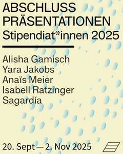 Lauenburg: Vernissage Abschlusspräsentation der Stipendiat:innen 2025
